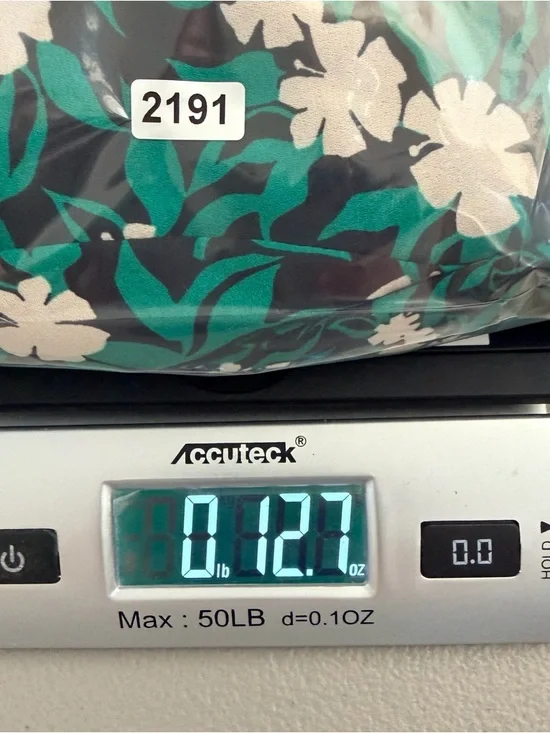 Ann Taylor Mixed Floral Flare Dress NWT Size 10 Green Blouson Short Sleeve Midi - Picture 10 of 10